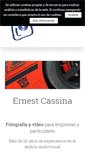 Mobile Screenshot of ernestcassina.com